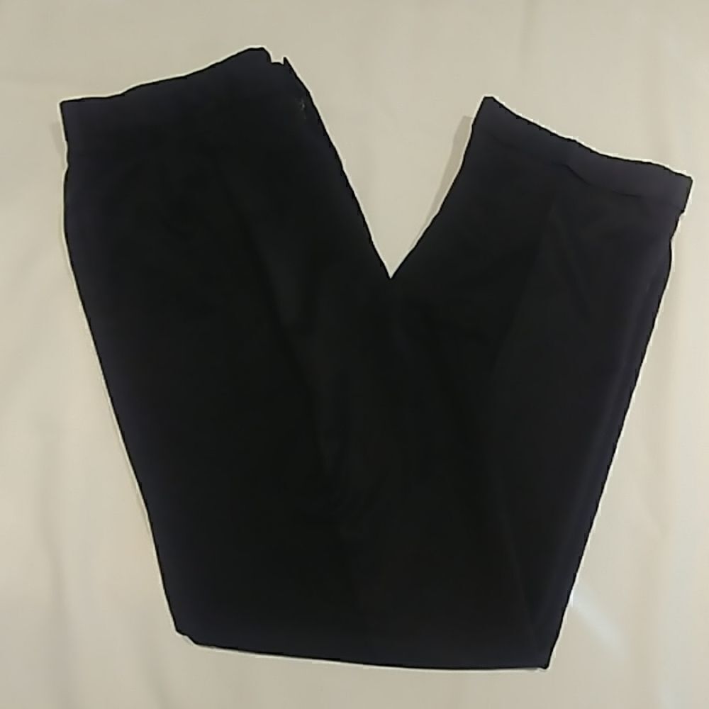 Men's Haggar Cool 18 Black Dress Pants 34x34